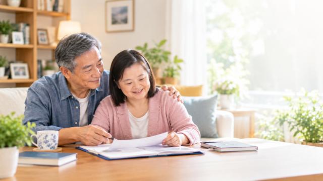 爸爸最擔心的,不是女兒現在過得好不好,而是「我不在了以後呢?」
